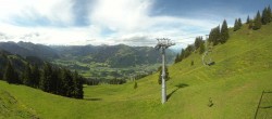 Archiv Foto Webcam Blick von der Bichlalm über Kitzbühel 09:00