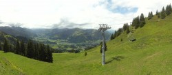 Archiv Foto Webcam Blick von der Bichlalm über Kitzbühel 11:00