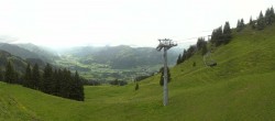 Archiv Foto Webcam Blick von der Bichlalm über Kitzbühel 13:00