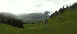 Archiv Foto Webcam Blick von der Bichlalm über Kitzbühel 17:00