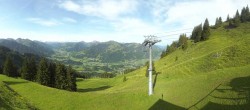 Archiv Foto Webcam Blick von der Bichlalm über Kitzbühel 07:00