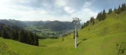 Archiv Foto Webcam Blick von der Bichlalm über Kitzbühel 09:00