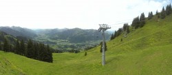 Archiv Foto Webcam Blick von der Bichlalm über Kitzbühel 11:00