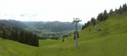 Archiv Foto Webcam Blick von der Bichlalm über Kitzbühel 13:00