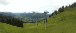 Archiv Foto Webcam Blick von der Bichlalm über Kitzbühel 11:00