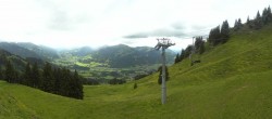 Archiv Foto Webcam Blick von der Bichlalm über Kitzbühel 13:00