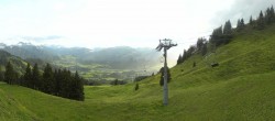 Archiv Foto Webcam Blick von der Bichlalm über Kitzbühel 17:00