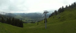 Archiv Foto Webcam Blick von der Bichlalm über Kitzbühel 19:00