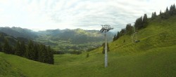 Archiv Foto Webcam Blick von der Bichlalm über Kitzbühel 05:00