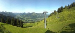 Archiv Foto Webcam Blick von der Bichlalm über Kitzbühel 07:00