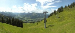 Archiv Foto Webcam Blick von der Bichlalm über Kitzbühel 11:00