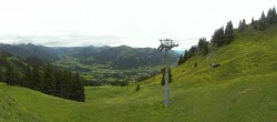 Archiv Foto Webcam Blick von der Bichlalm über Kitzbühel 13:00