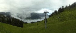 Archiv Foto Webcam Blick von der Bichlalm über Kitzbühel 06:00