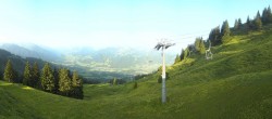 Archiv Foto Webcam Blick von der Bichlalm über Kitzbühel 06:00