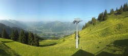 Archiv Foto Webcam Blick von der Bichlalm über Kitzbühel 07:00