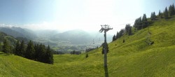 Archiv Foto Webcam Blick von der Bichlalm über Kitzbühel 15:00