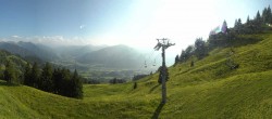 Archiv Foto Webcam Blick von der Bichlalm über Kitzbühel 17:00