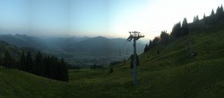 Archiv Foto Webcam Blick von der Bichlalm über Kitzbühel 21:00