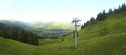 Archiv Foto Webcam Blick von der Bichlalm über Kitzbühel 05:00
