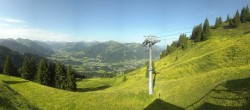 Archiv Foto Webcam Blick von der Bichlalm über Kitzbühel 07:00
