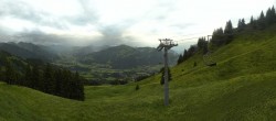 Archiv Foto Webcam Blick von der Bichlalm über Kitzbühel 19:00