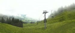 Archiv Foto Webcam Blick von der Bichlalm über Kitzbühel 09:00