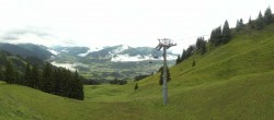 Archiv Foto Webcam Blick von der Bichlalm über Kitzbühel 09:00