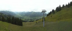 Archiv Foto Webcam Blick von der Bichlalm über Kitzbühel 09:00