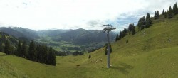 Archiv Foto Webcam Blick von der Bichlalm über Kitzbühel 13:00