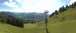 Archiv Foto Webcam Blick von der Bichlalm über Kitzbühel 15:00