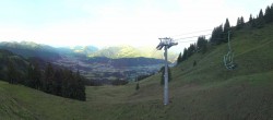 Archiv Foto Webcam Blick von der Bichlalm über Kitzbühel 05:00