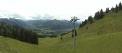 Archiv Foto Webcam Blick von der Bichlalm über Kitzbühel 13:00