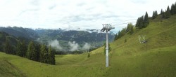 Archiv Foto Webcam Blick von der Bichlalm über Kitzbühel 07:00