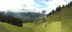 Archiv Foto Webcam Blick von der Bichlalm über Kitzbühel 09:00