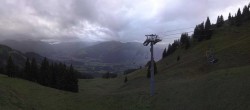 Archiv Foto Webcam Blick von der Bichlalm über Kitzbühel 19:00