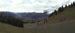 Archiv Foto Webcam Blick von der Bichlalm über Kitzbühel 05:00