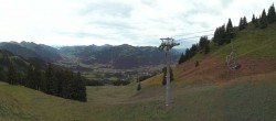 Archiv Foto Webcam Blick von der Bichlalm über Kitzbühel 06:00