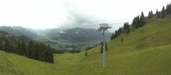 Archiv Foto Webcam Blick von der Bichlalm über Kitzbühel 11:00