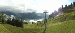 Archiv Foto Webcam Blick von der Bichlalm über Kitzbühel 17:00
