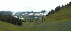 Archiv Foto Webcam Blick von der Bichlalm über Kitzbühel 07:00