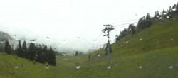 Archiv Foto Webcam Blick von der Bichlalm über Kitzbühel 13:00
