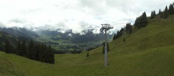 Archiv Foto Webcam Blick von der Bichlalm über Kitzbühel 11:00