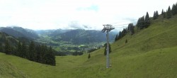 Archiv Foto Webcam Blick von der Bichlalm über Kitzbühel 13:00