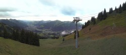 Archiv Foto Webcam Blick von der Bichlalm über Kitzbühel 05:00