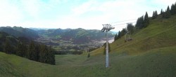 Archiv Foto Webcam Blick von der Bichlalm über Kitzbühel 06:00