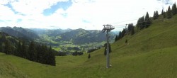 Archiv Foto Webcam Blick von der Bichlalm über Kitzbühel 13:00