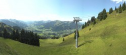 Archiv Foto Webcam Blick von der Bichlalm über Kitzbühel 11:00