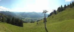 Archiv Foto Webcam Blick von der Bichlalm über Kitzbühel 15:00