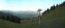 Archiv Foto Webcam Blick von der Bichlalm über Kitzbühel 06:00