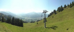 Archiv Foto Webcam Blick von der Bichlalm über Kitzbühel 13:00